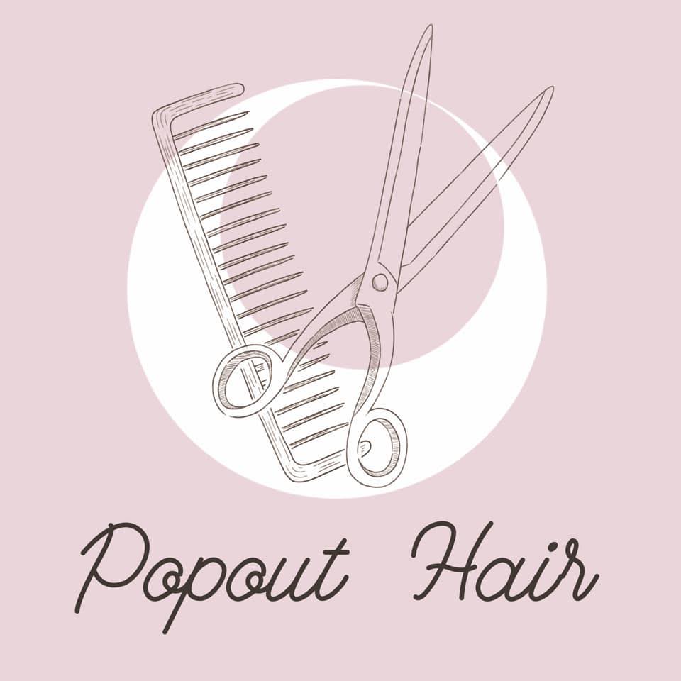 Popout hair